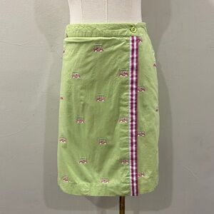 🌸 Lilly Pulitzer Golf Cart Embroidered Skort | Size 14 🌸